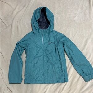Columbia Kids Aqua Raincoat with Hood